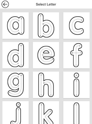 ABC Alphabet &amp; Number Coloring Image