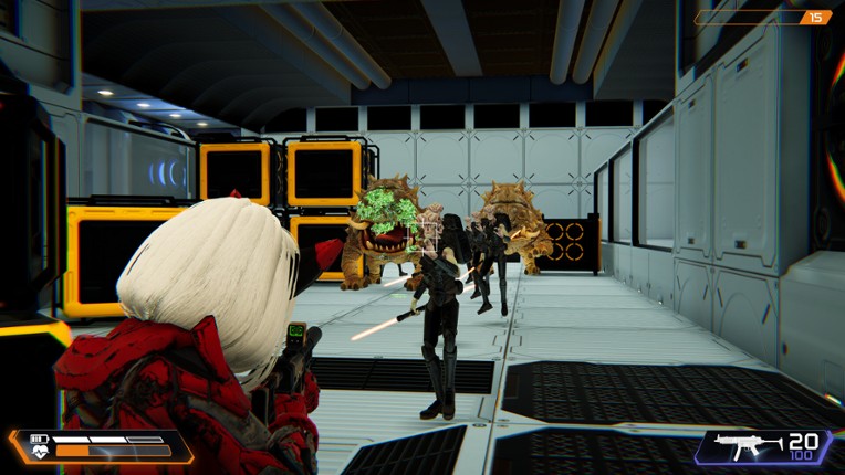 Anime Girls: Stellar Invasion screenshot