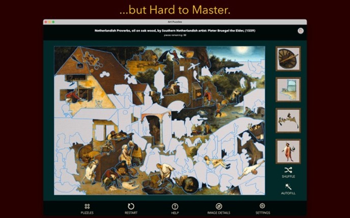 Art Puzzles screenshot