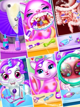 Baby Pets! Doctor Dentist Game screenshot