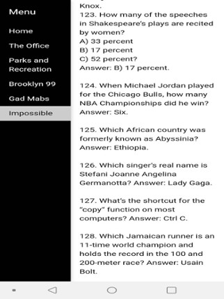Barstool Trivia Image