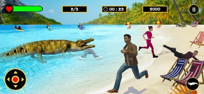 Crocodile Animal Attack Games Image