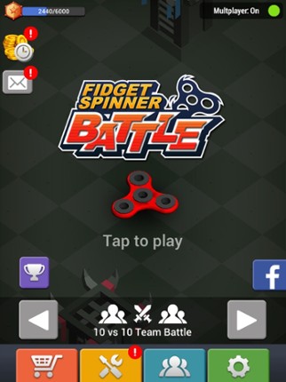 Fidget Spinner Battle screenshot