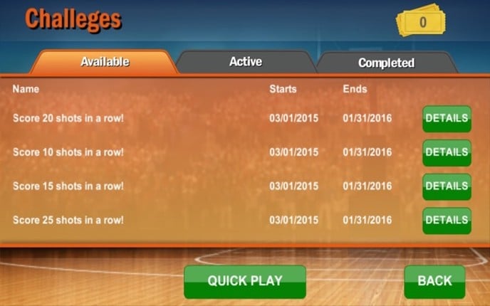 Finger Basketball screenshot