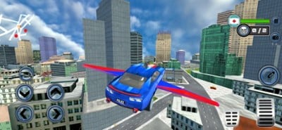 Flying Car Robot Transform Image