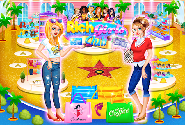 Rich Girls Shopping Games Image