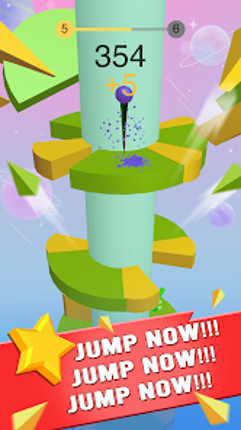 Helix Fall 3D Image