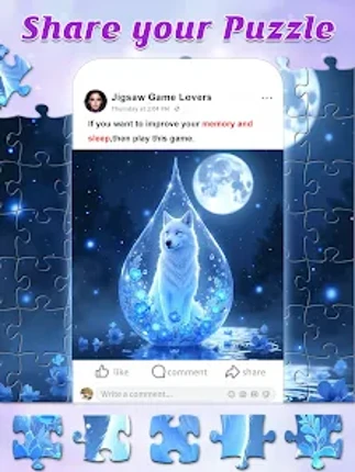 Magical Crystal-Jigsaw Puzzles Image