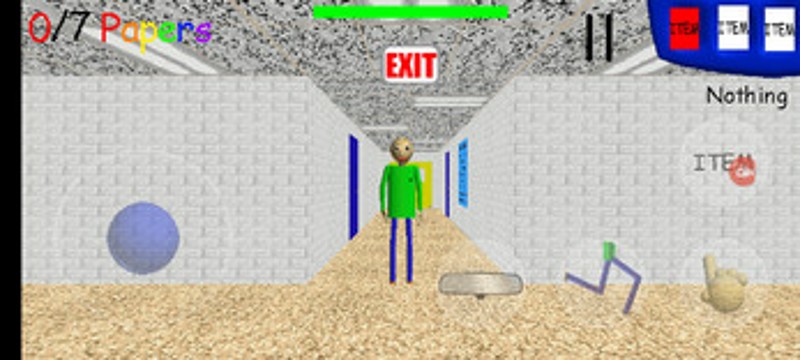 Baldi's INA Bathtub Android Port Image