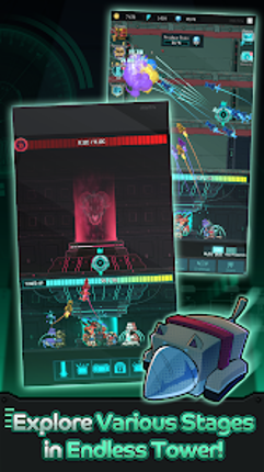 Robo Tower: Idle Shooting RPG screenshot