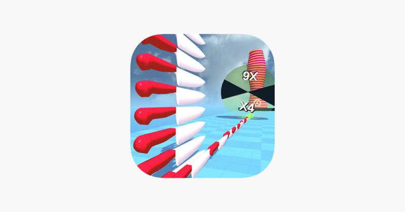 Knife Shoot 3D Image
