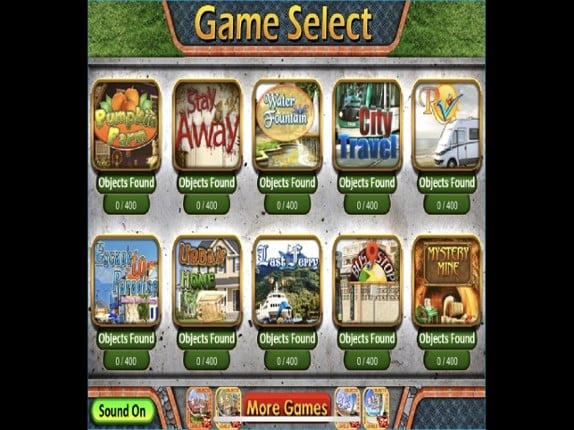 Pack 8 - 10 in 1 Hidden Object screenshot