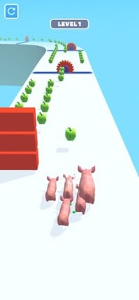 Pig Run 3D screenshot