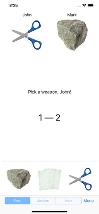 Rock Paper Scissors Mobile Image