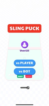 Sling Puck 3D Disk Battle Game screenshot