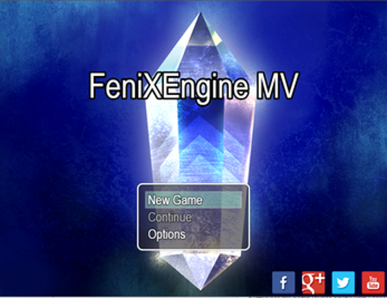 Social Media Buttons X for RPG Maker MV screenshot