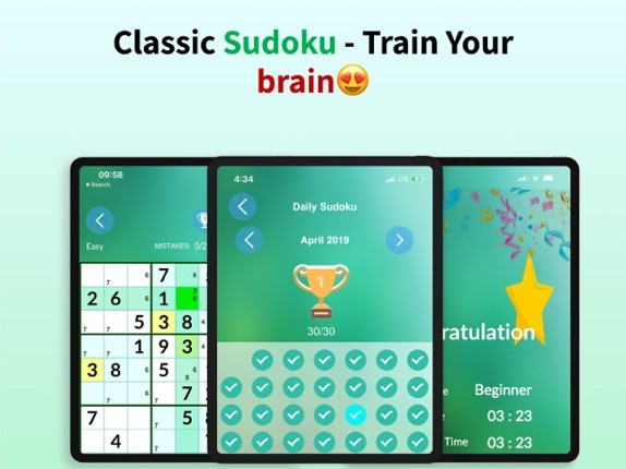 Sudoku Classic -Offline Puzzle screenshot