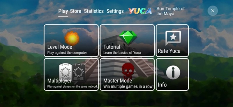 Yuca boardgame screenshot