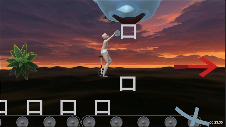 二輪男 - カタカナの苦行 - screenshot