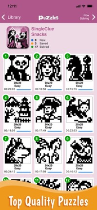 Cross-a-Pix: Nonogram Crosses screenshot