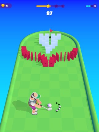 Domino Golf screenshot