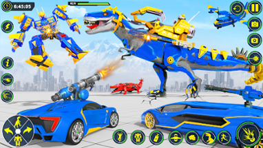 Dino Transform Robot Car Game Image