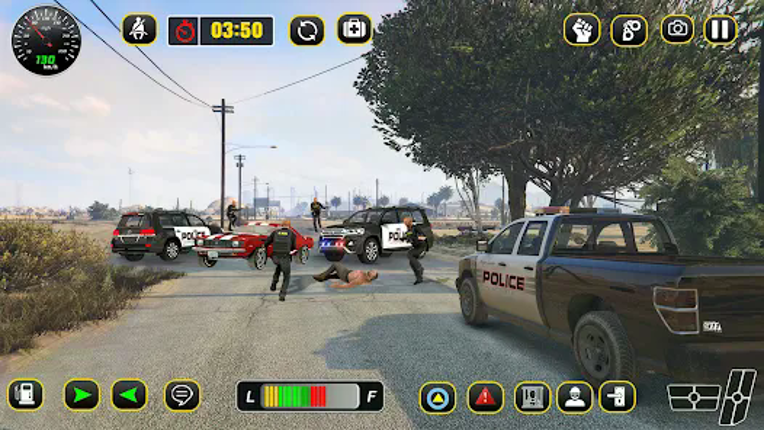 Police Car Chase: Thief Chase screenshot