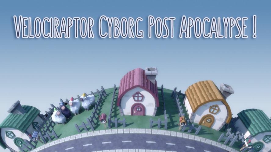 Games like Velociraptor Cyborg Post Apocalpyse !