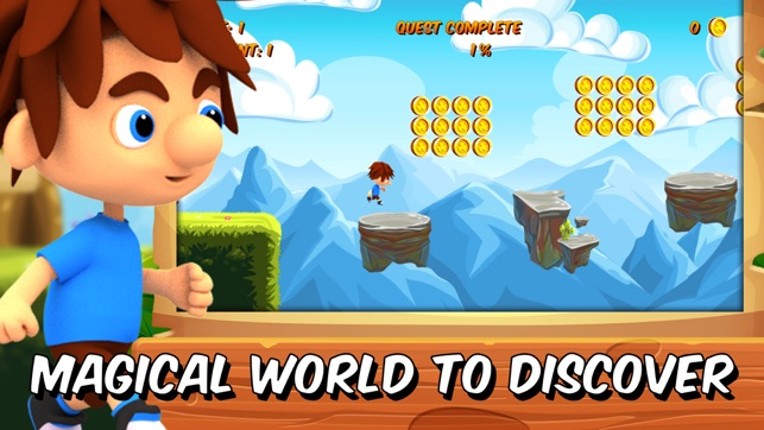 Hopper Steve - platformer games in adventure world screenshot
