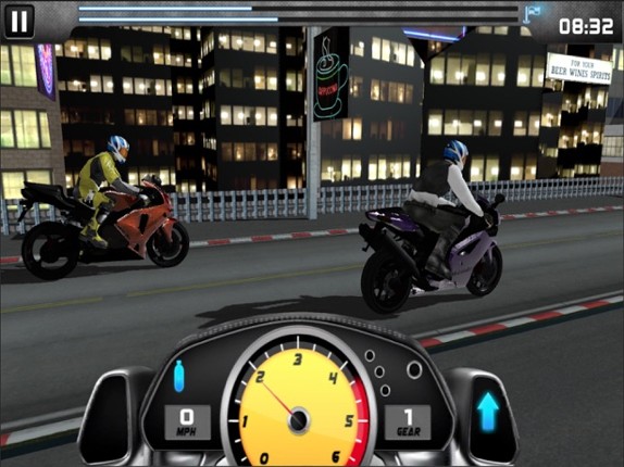 MotorBike Drag Racing screenshot