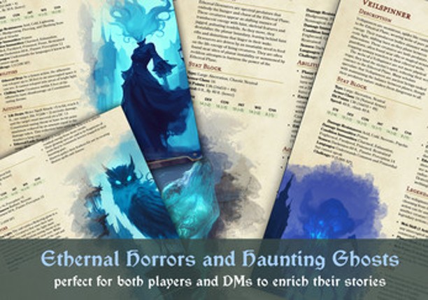 Nocturnal Horrors: Bestiary of the Damned (Digital PDF) Image