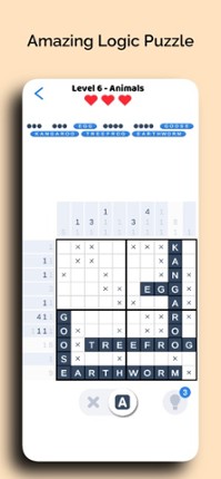 Nonogram Words - Cross Puzzle screenshot