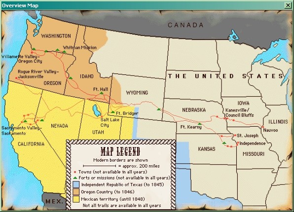 Oregon Trail II screenshot