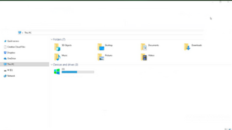 Parody Windows OS screenshot