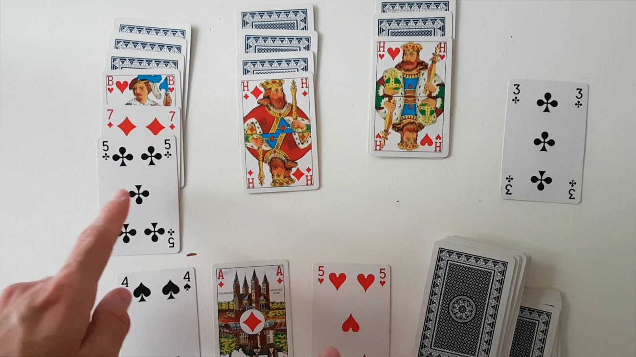 Games like Royal Execution: another single player game with a physical 52 card deck