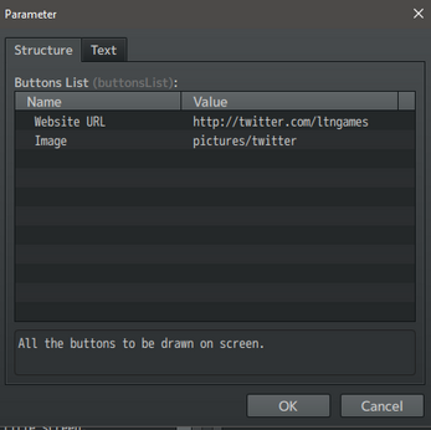Social Media Buttons X for RPG Maker MV screenshot