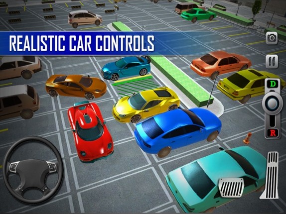 Sports Car Parking Driver Sim 3D screenshot