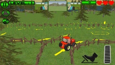 Super Tractor Parking 3D Image