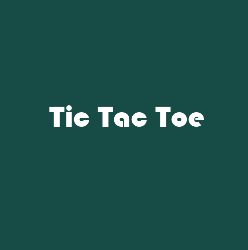 Games like Tic Tac Toe