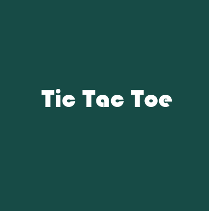 Tic Tac Toe Image