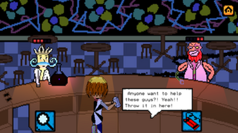 Two scientists walk into a bar... Image