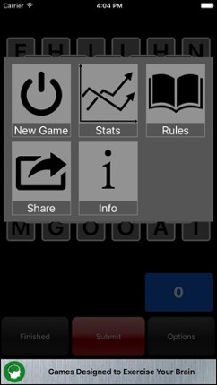 Word Pyramid - Piled Tiles Image