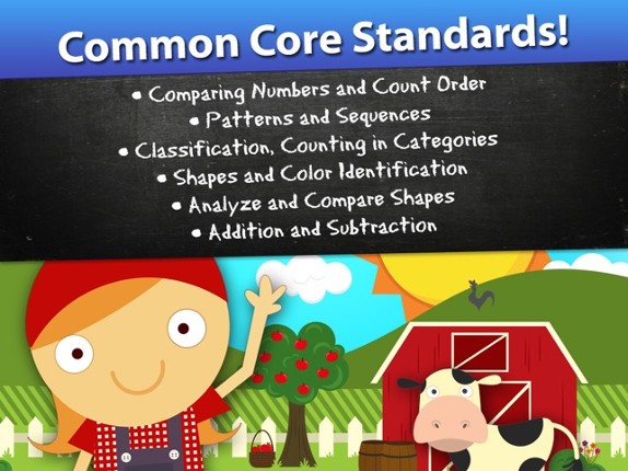 Animal Math Preschool Math Games for Kids Math App screenshot