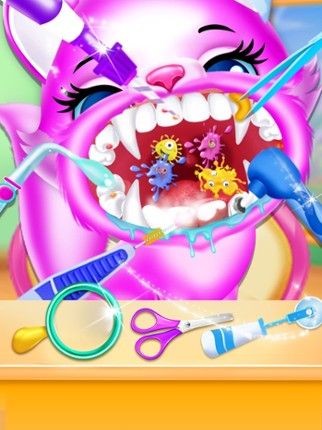 Baby Pets! Doctor Dentist Game screenshot