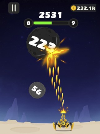Balls Blast: Shoot &amp; Hit game screenshot