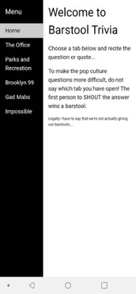 Barstool Trivia Image