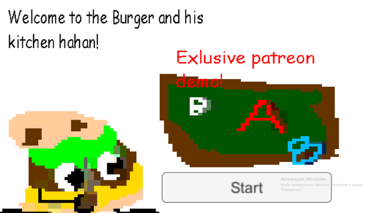 Burger and his kitchen exclusive patreon demo! Image