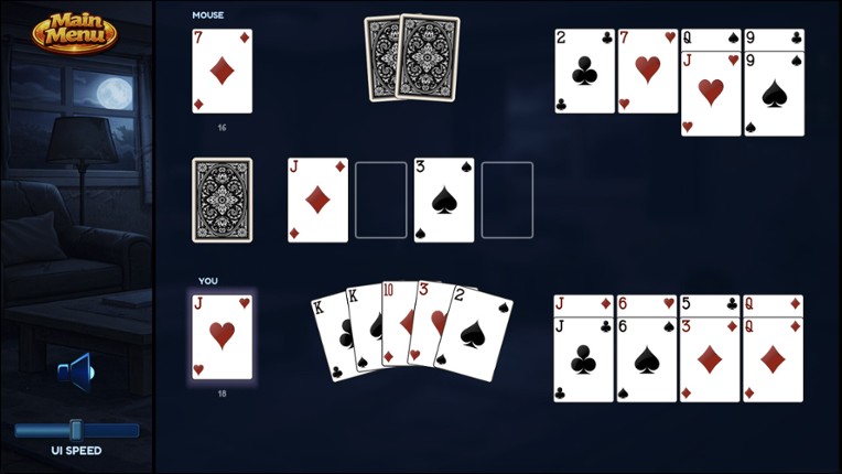 Cat & Mouse Solitaire screenshot