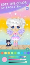 Chibi Doll Maker Dress Up Game Image