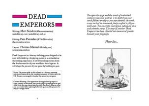 Dead Emperors Image